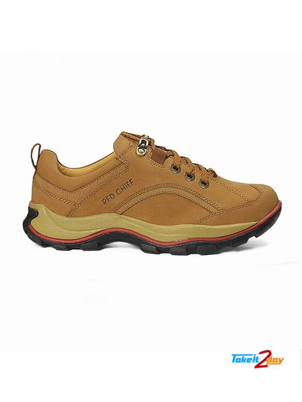 Red Chief Casual Mens Shoes Colour Rust 