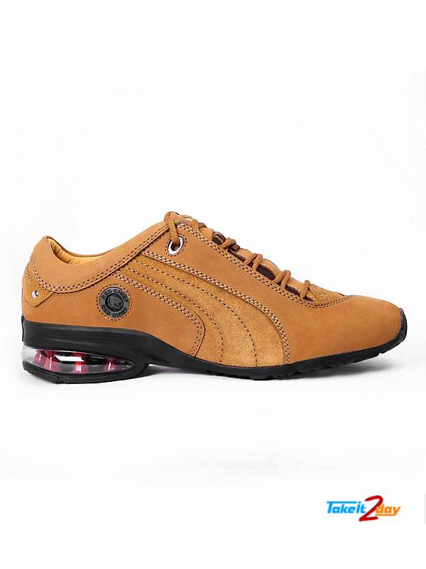 red chief rust casual shoes