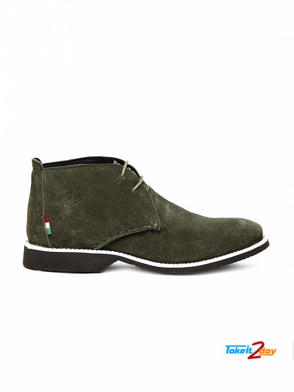 United Colors Of Benetton Men Olive 