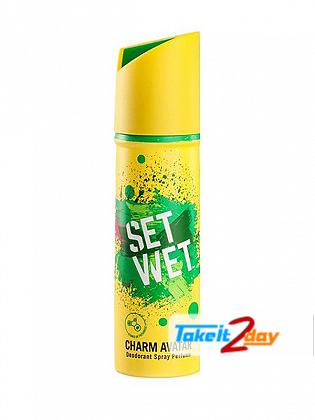 Set Wet Cham Avatar Deodorant Body Spray For Men 150 ML