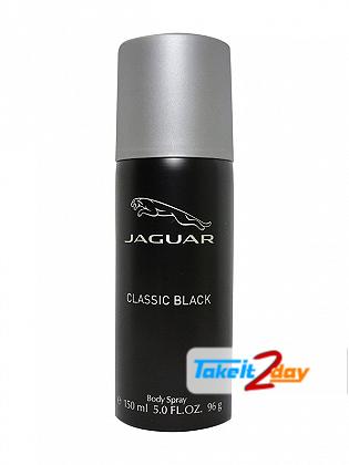 Jaguar Classic Black Parfum Deodorant Body Spary For Men 150 ML