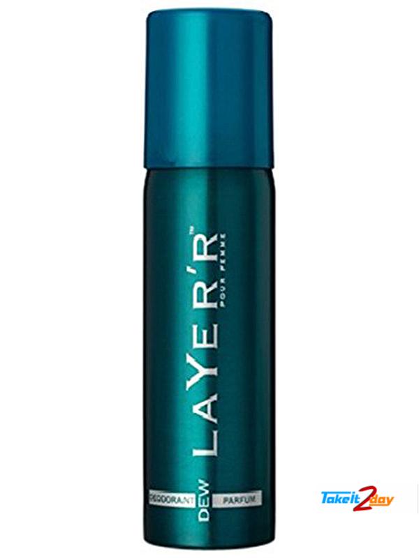Layer r Pour Homme Dew Deodorant Body Spray For Men 120 ML (LADE01)