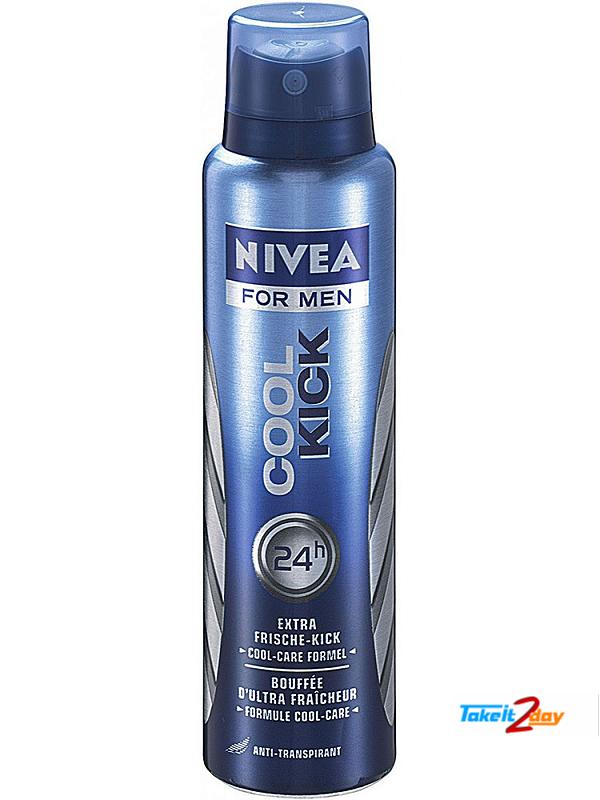Nivea Cool Kick Deodorant Body Spray For Men 150 ML (NIKI01)
