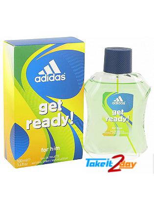 Adidas Get Ready Perfume For Men 100 ML EDT Cologne