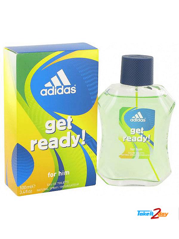 Adidas Get Ready Perfume For Men 100 ML EDT Cologne (ADGERE01)