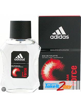 Adidas Team Force Perfume For Men 100 ML Edu De Toilette