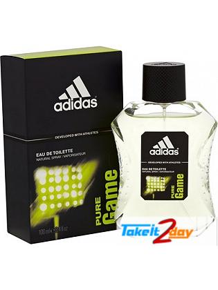 Adidas Pure Game Perfume For Men 100 ML Edu De Toilette