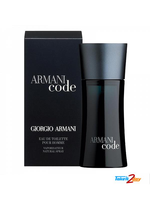 Giorgio Armani Code Perfume For Men 75 
