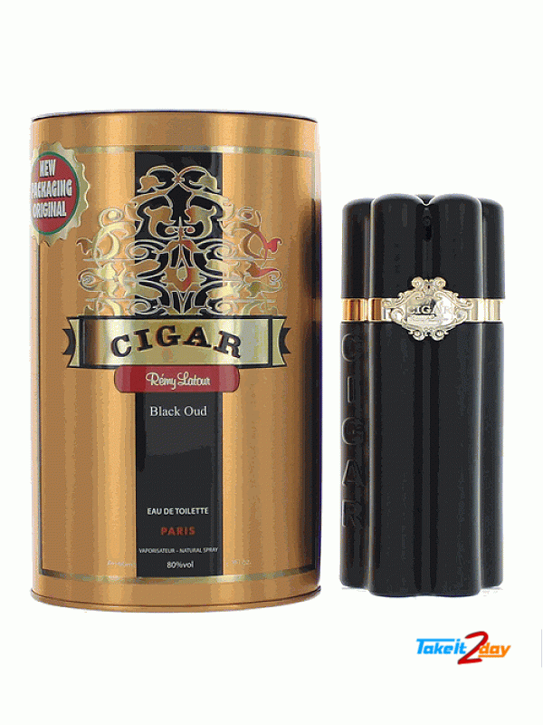 Cigar Black Oud By Remy Latour Perfume For Men 100 ML EDT (CIBLOU01)
