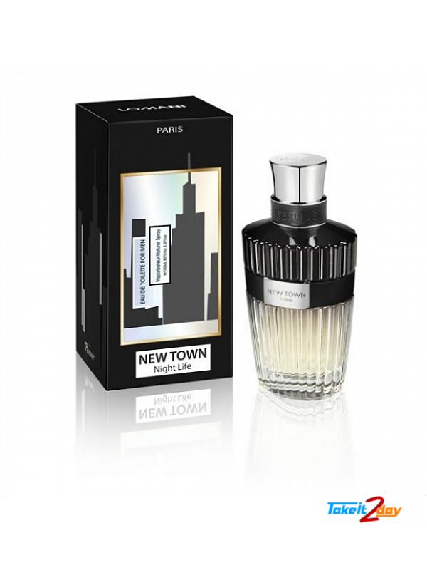 Lomani New Town Night Life Perfume For Men 100 ML EDT (LONETONILI01)