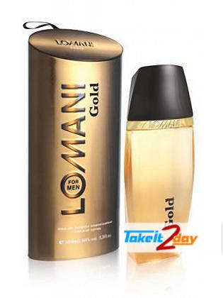 Lomani Gold Perfume For Men 100 ML EDT