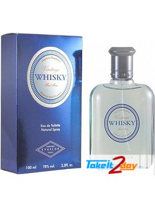 Whisky Vintage Perfume For Men 100 ML EVAFLOR Paris
