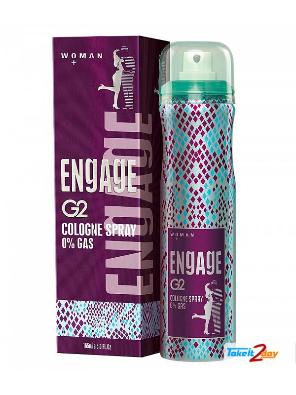 Engage G2 Deodorant Body Spray For Women 165 ML (ENG201)