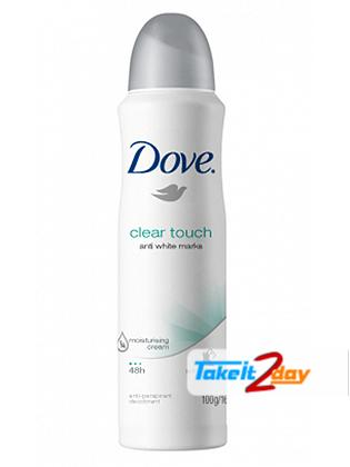 Dove Clear Touch Deodorant Body Spray For Women 169 ML