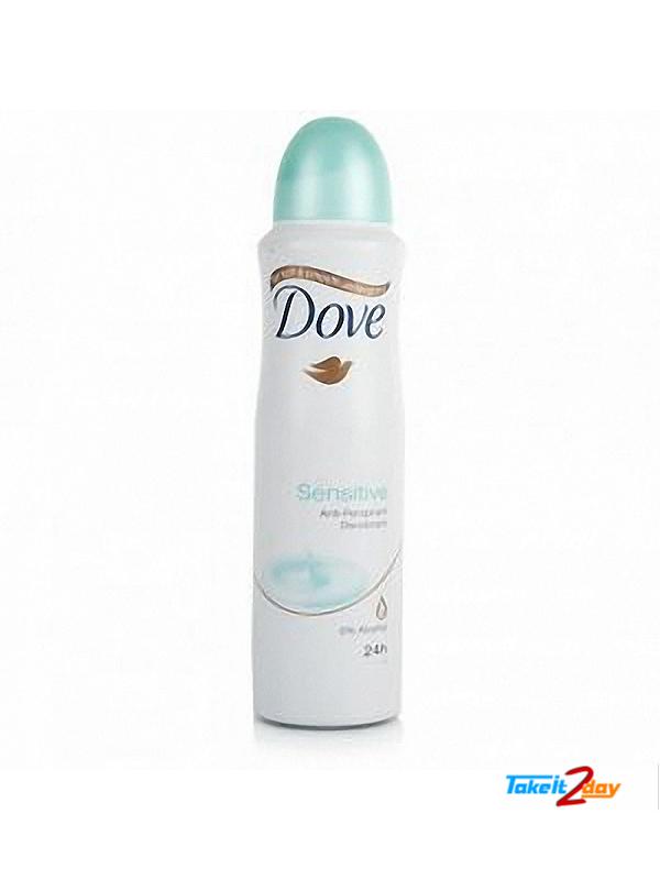 Dove Sensitive Deodorant Body Spray For Women 150 ML (DOSE01)