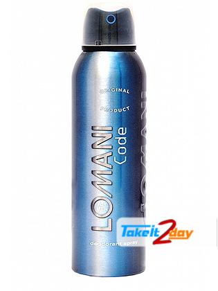 Lomani Paris Code Deodorant Body Spray For Men 200 ML