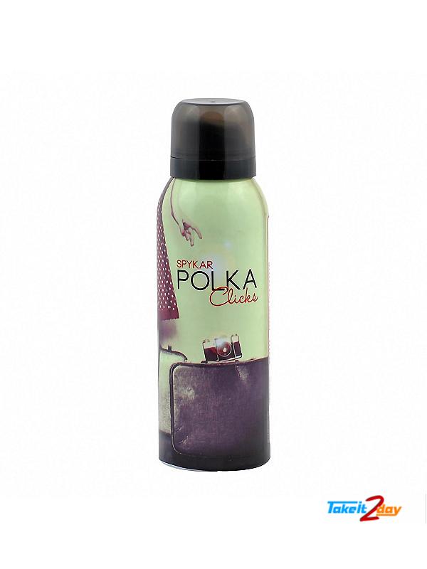 Spykar Polka Clicks Deodorant Body Spray For Women 150 ML (SPCL01)