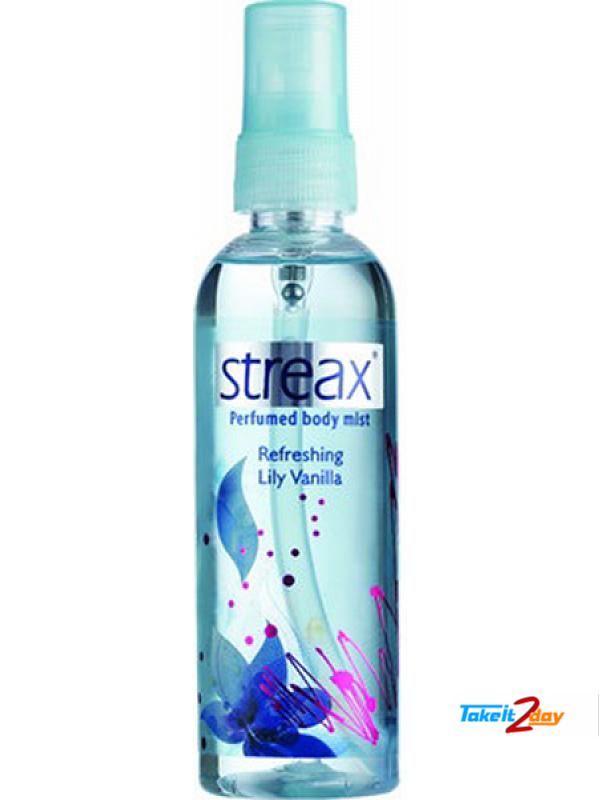 Streax Lily Vanilla Deodorant Body Spray For Women 100 ML (STLI01)