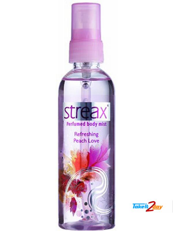 Streax Peach Love Deodorant Body Spray For Women 100 ML (STPE01)