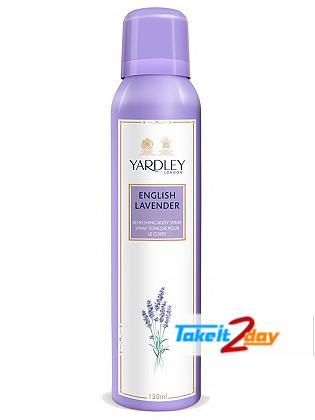 Yardley English Lavender Deodorant Body Spray For Women 150ML