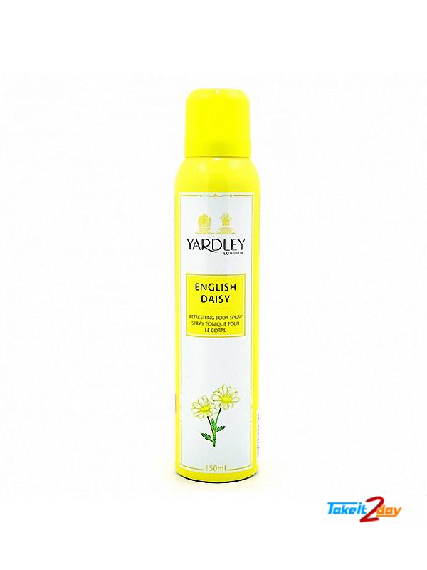 Yardley London English Daisy Deodorant Body Spray For Women 150 ML (YAEN01)
