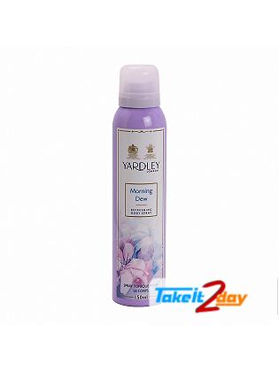 Yardley London Morning Dew Deodorant Body Spray For Women 150 ML