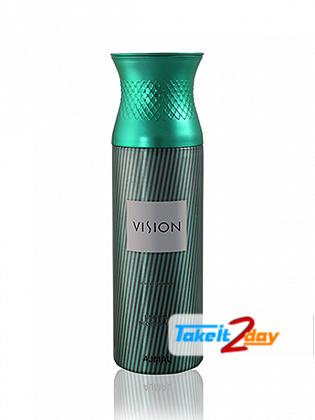 Ajmal Vision Deodorant Body Spray For Men 200 ML