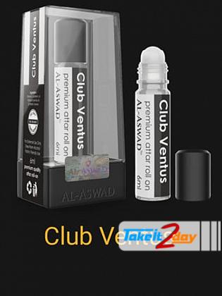 Al Aswad Club Ventus Perfume Oil For Men And Women 6 ML CPO Pack OF Six