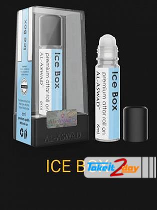 Al Aswad Ice Box Perfume Oil For Men And Women 6 ML CPO Pack OF Six