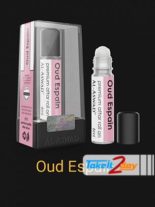 Al Aswad Oud Espain Perfume Oil For Men And Women 6 ML CPO Pack OF Six