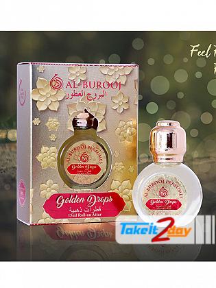 Al Burooj Golden Drops Perfume For Man And Women 15 ML CPO Pack OF 3