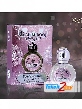 Al Burooj Touch Of Pink Perfume For Man And Women 15 ML CPO Pack OF 3