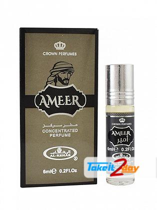 Al Rehab Ameer Perfume For Men And Women 6 ML CPO Pack OF Six