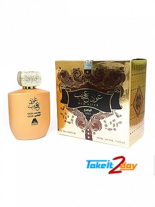 Anfar Oud Ajeeb Gold Perfume For Men 100 ML EDP