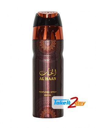 Arqus Al Haan Perfume Deodorant Body Spray For Man And Women 200 ML