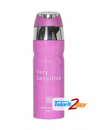 Arqus Very Sensitive Perfume Deodorant Body Spray For Woman 200 ML