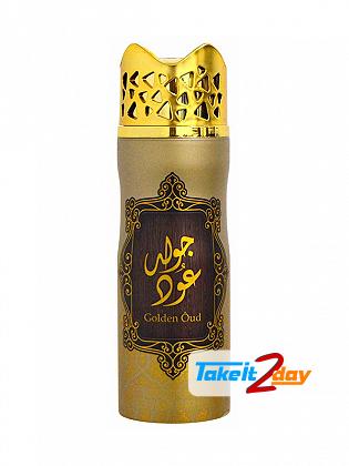 Asdaaf Golden Oud Deodorant Body Spray For Man And Women 200 ML