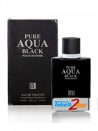 B N Parfums Pure Aqua Black Perfume For Men 100 ML EDT