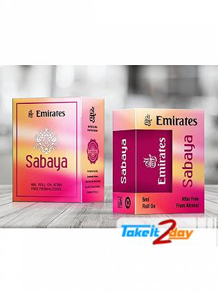 Emirates Sabaya Perfume For Man And Women 6 ML CPO Pack OF Six