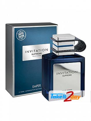 Emper Invitation Supreme Perfume For Men 100 ML EDT