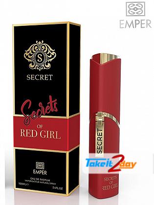 Emper Secrets Of Red Girl Perfume For Women 100 ML EDP
