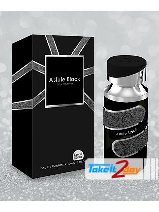 Khalis Astute Black Pour Homme Perfume For Men 100 ML EDP