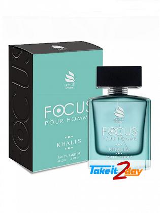 Khalis Focus Pour Homme Perfume For Men 100 ML EDP