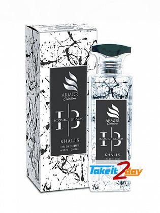 Khalis Iconic Black Perfume For Men 100 ML EDP
