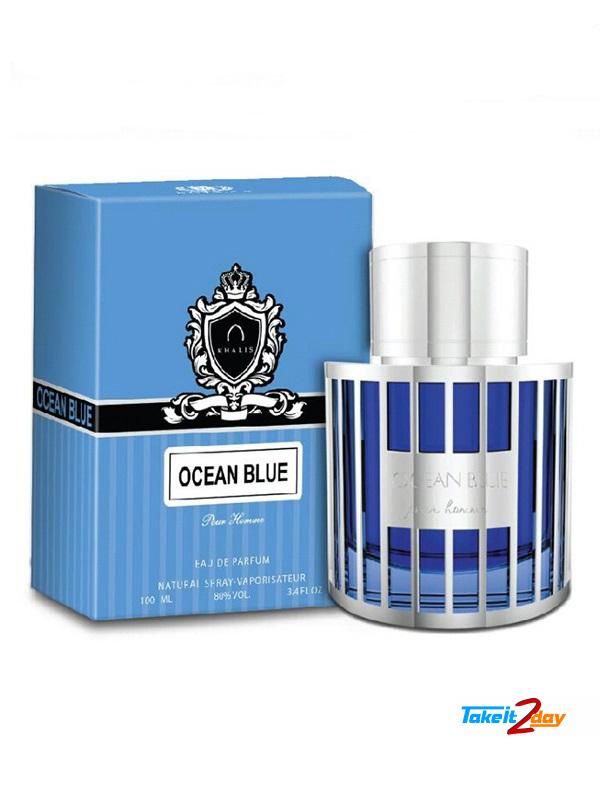 Khalis Ocean Blue Perfume For Men 100 ML EDP