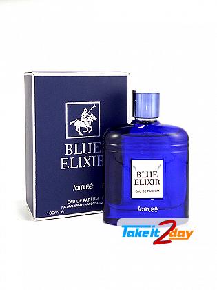 La Muse Blue Elixir For Men 100 ML EDP By Lattafa Perfumes