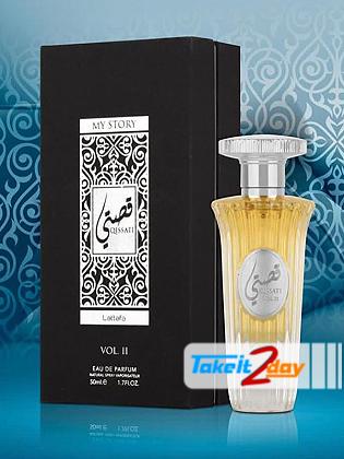 Lattafa My Story Qissati Vol II Perfume For Man And Woman 50 ML EDP