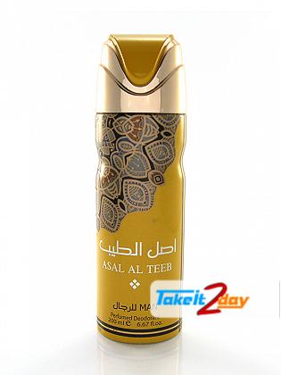 Lattafa Asal Al Teeb Deodorant Body Spray For Men And Women 200 ML