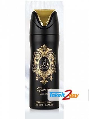 Lattafa Qaa Ed Perfume Deodorant Body Spray For Men And Women 200 ML