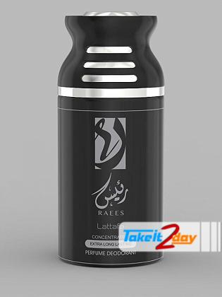 Lattafa Raees Perfume Deodorant Body Spray For Men And Women 250 ML